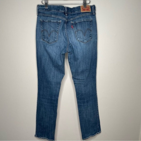Levi's 505 Straight Leg Jeans  Sleek Blue Size 29 - Picture 8 of 11